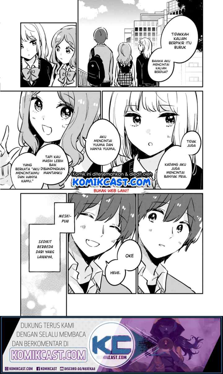It's Not Meguro-san's First Time chapter 38.5 halaman 9