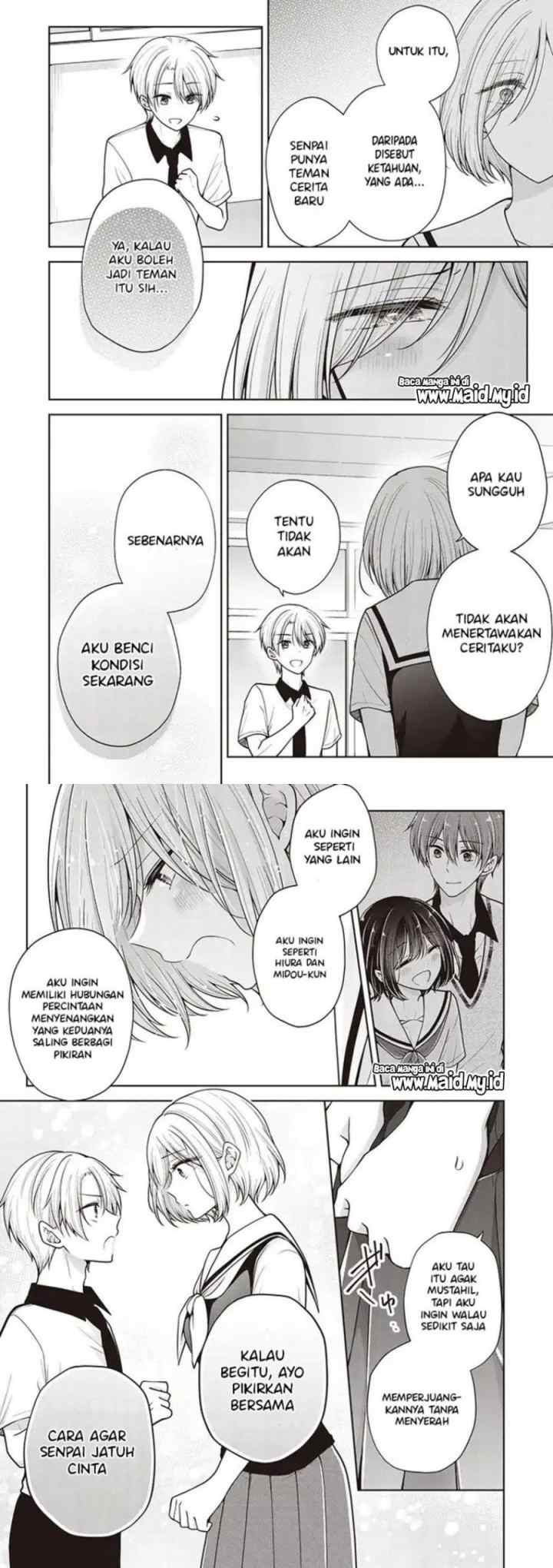 Osananajimi(♂) wo Onnanoko ni Shiteshimatta Hanashi chapter 75 halaman 7
