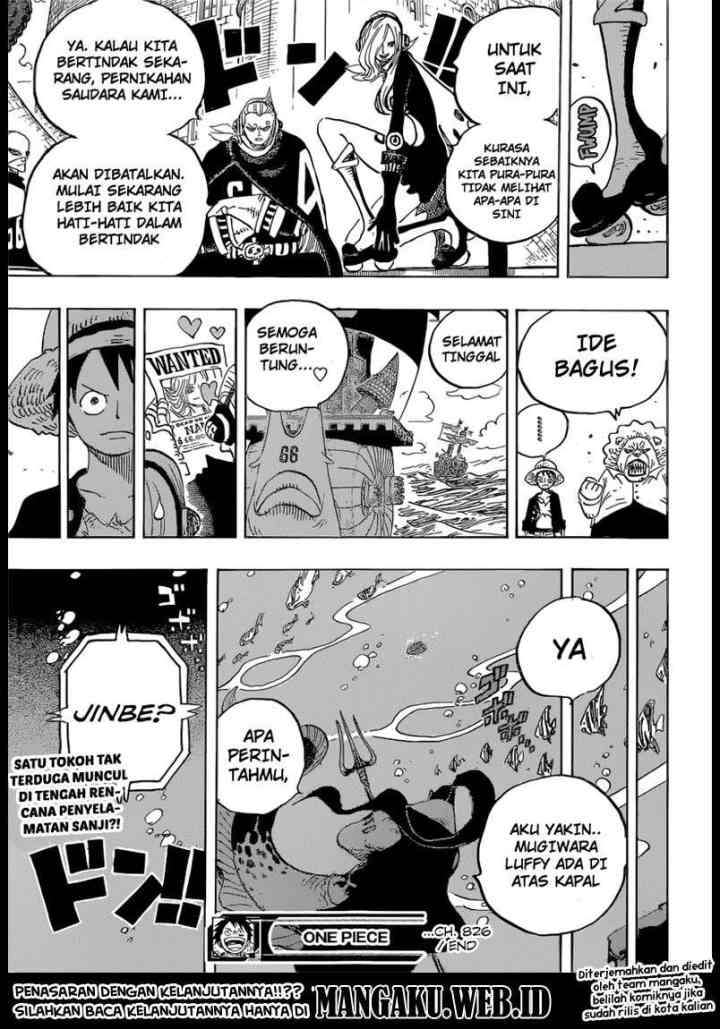 One Piece chapter 826 halaman 18