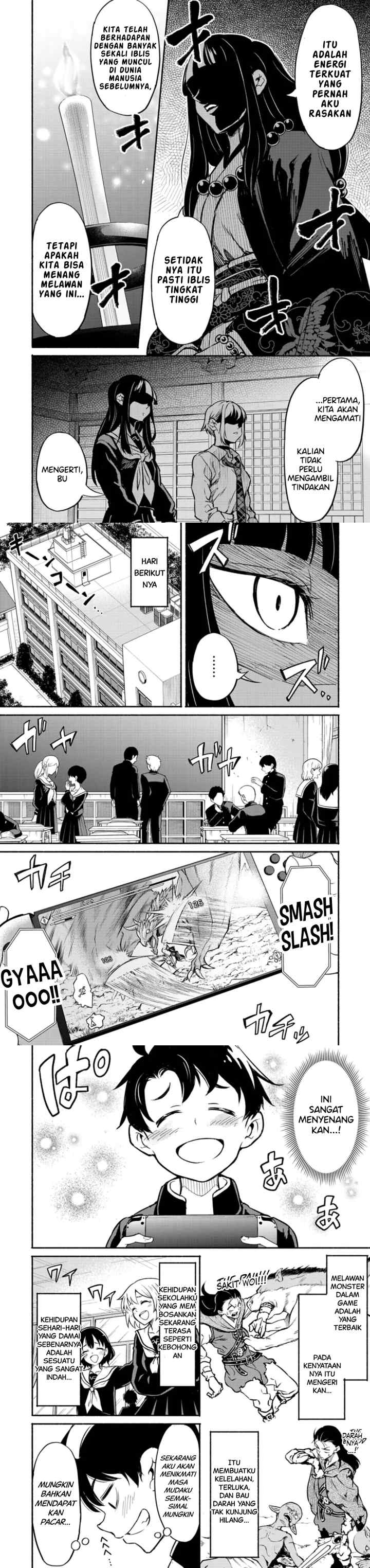 Isekai kara Kikan Shitara Chikyuu mo Kanari Fantajii Deshita. Ato, Makeheroin-domo Kocchi Minna chapter 1 halaman 8