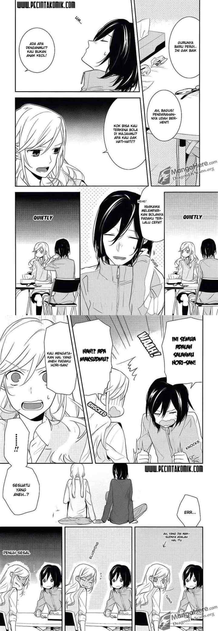 Horimiya chapter 14 halaman 9