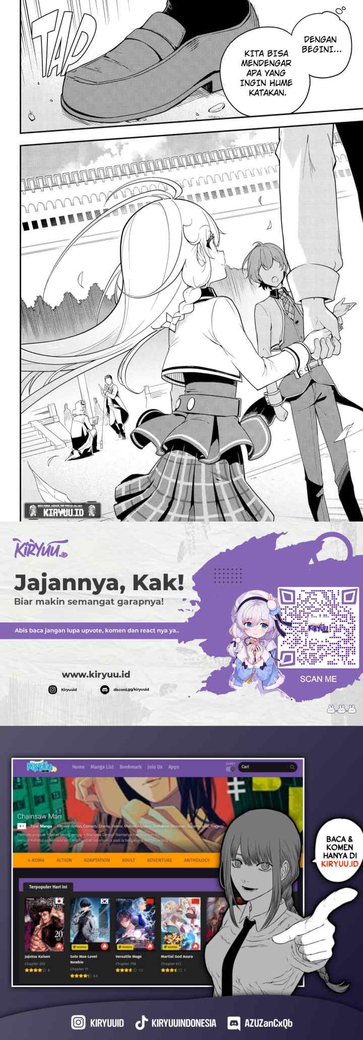 Chichi wa Eiyuu Haha wa Seirei Musume no Watashi wa Tenseisha chapter 48 halaman 12