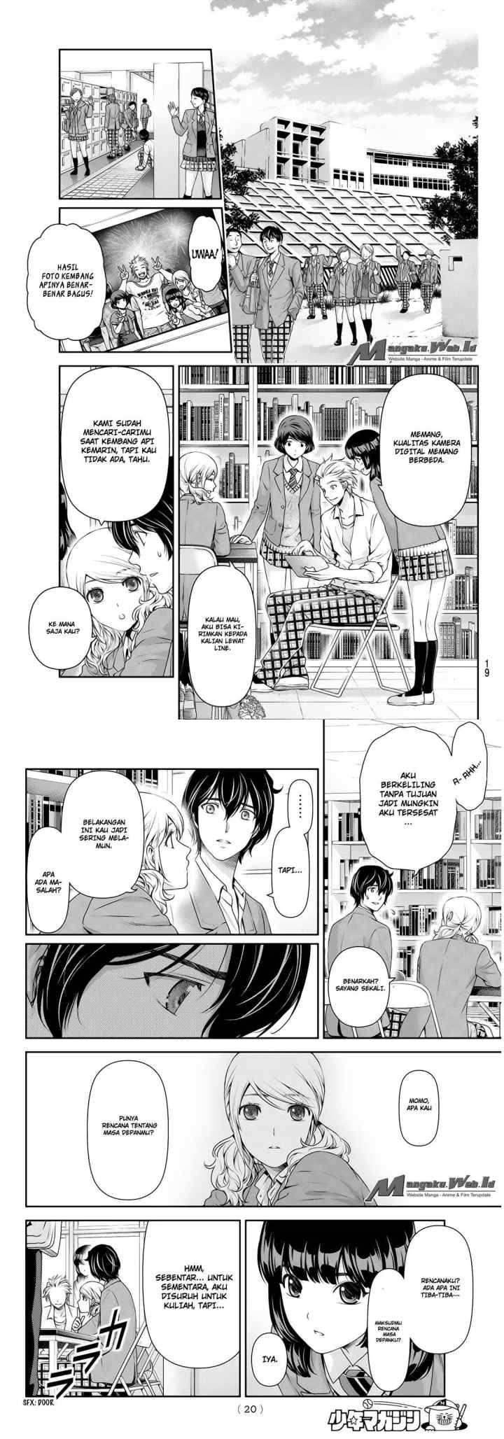 Domestic na Kanojo chapter 56 halaman 6