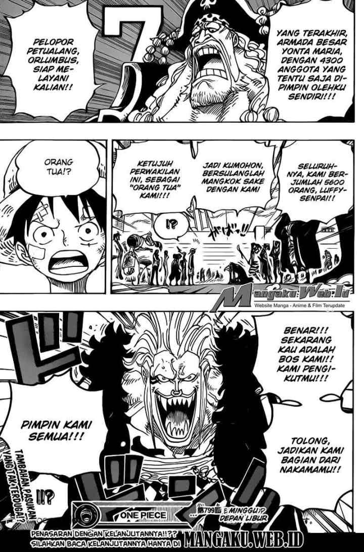 One Piece chapter 799 halaman 15