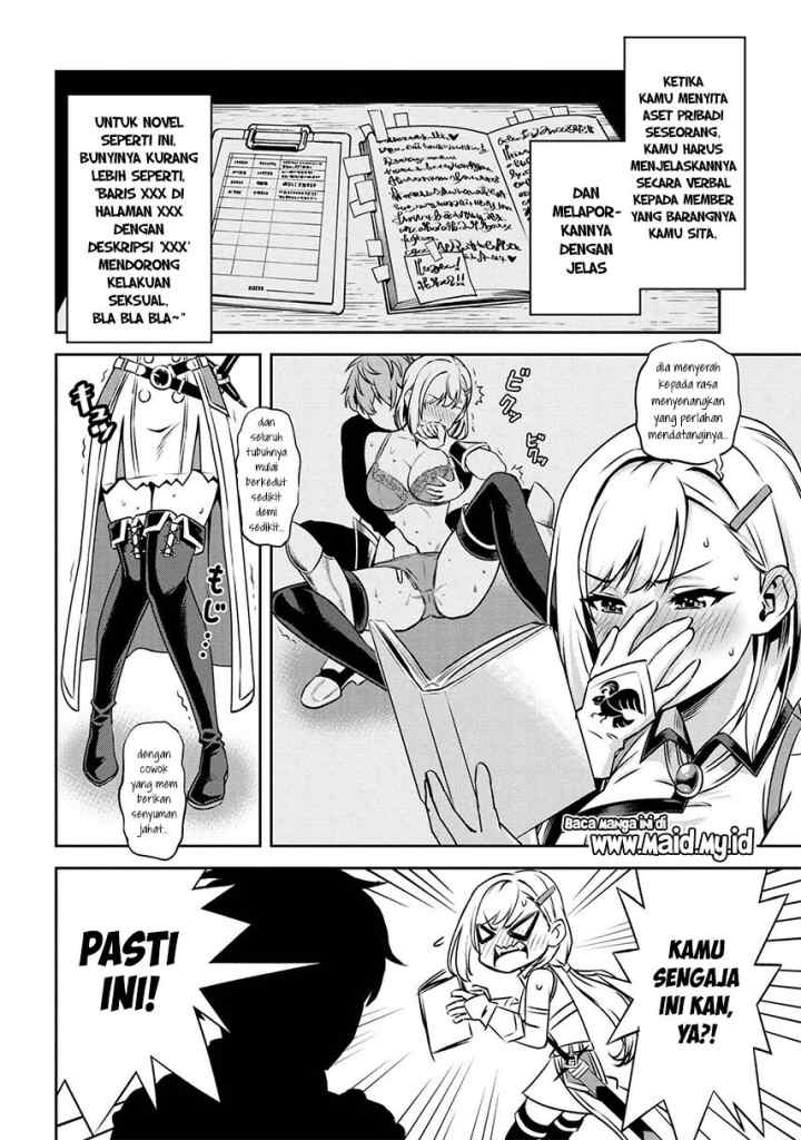 Toshiue Elite Onna Kishi Ga Boku No Mae De Dake Kawaii chapter 4.2 halaman 14