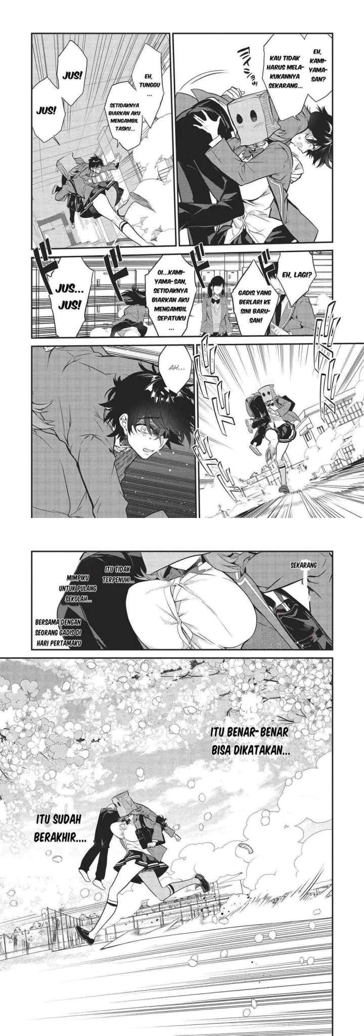 Kamiyama-san no Kami Bukuro no Naka ni wa chapter 3 halaman 9