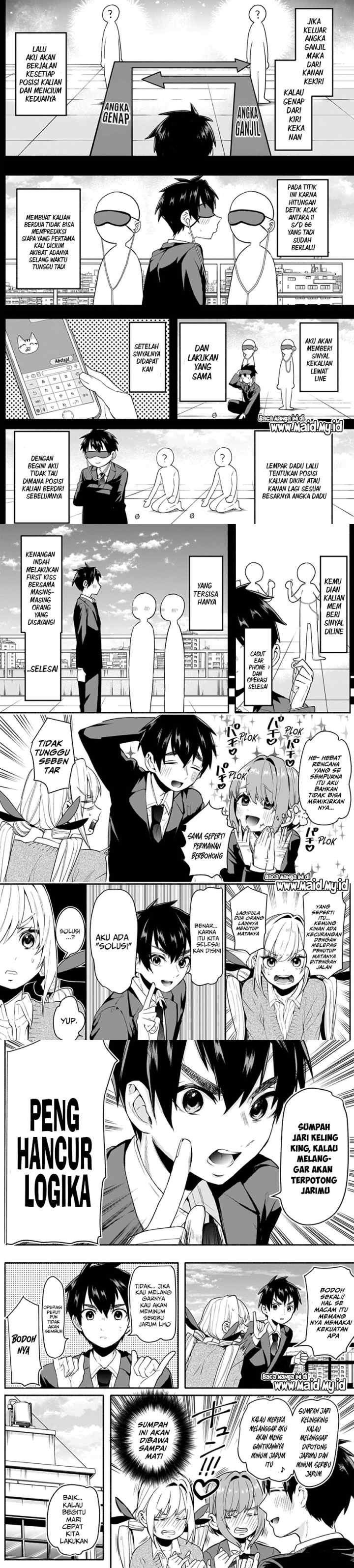 Kimi no Koto ga Dai Dai Dai Dai Daisuki na 100-ri no Kanojo chapter 2 halaman 11
