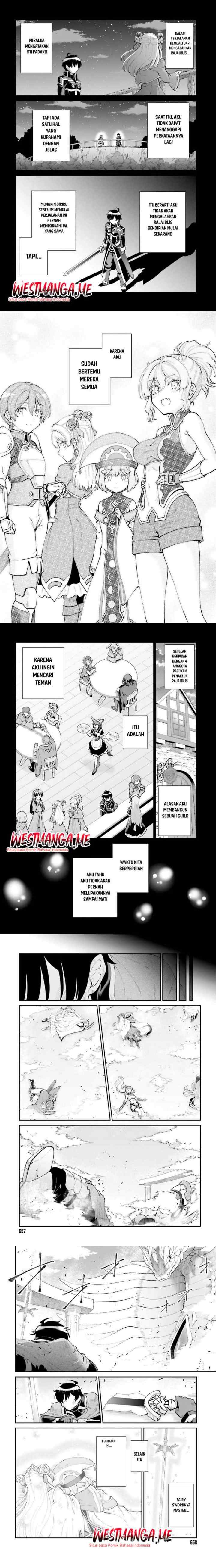Maou Toubatsu Shita Ato, Medachitakunai node Guild Master ni Natta chapter 57 halaman 11