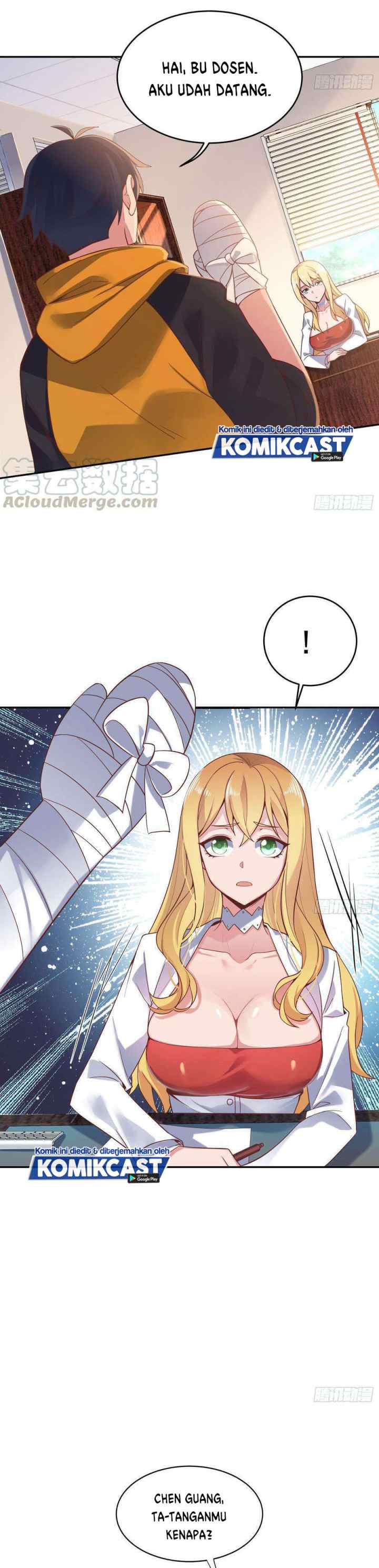 Carrying the Goddess Along chapter 43 halaman 8
