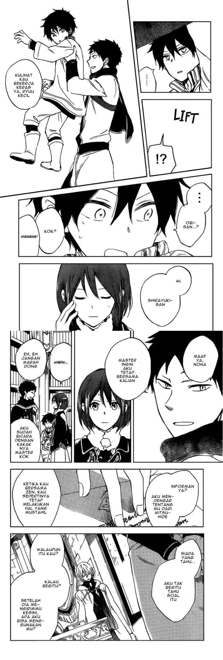 Akagami no Shirayukihime chapter 37 halaman 6