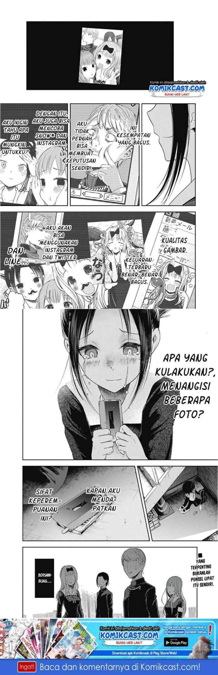 Kaguya-sama wa Kokurasetai: Tensai-tachi no Renai Zunousen chapter 100 halaman 10
