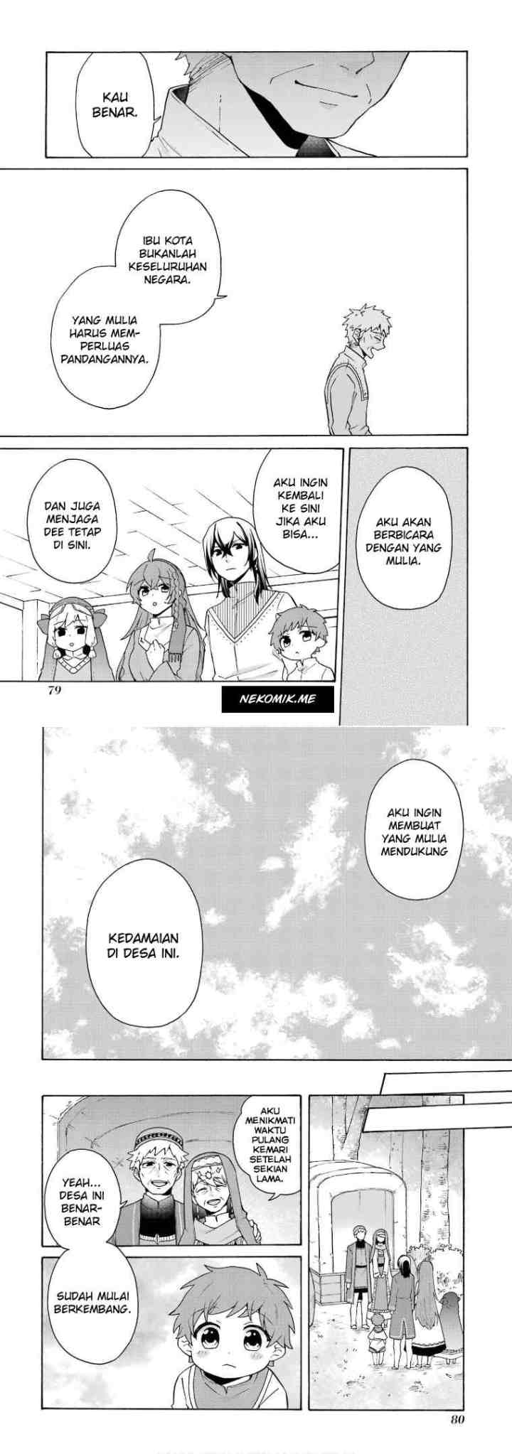 Tada Shiawasena Isekai Kazoku Seikatsu chapter 23 halaman 13