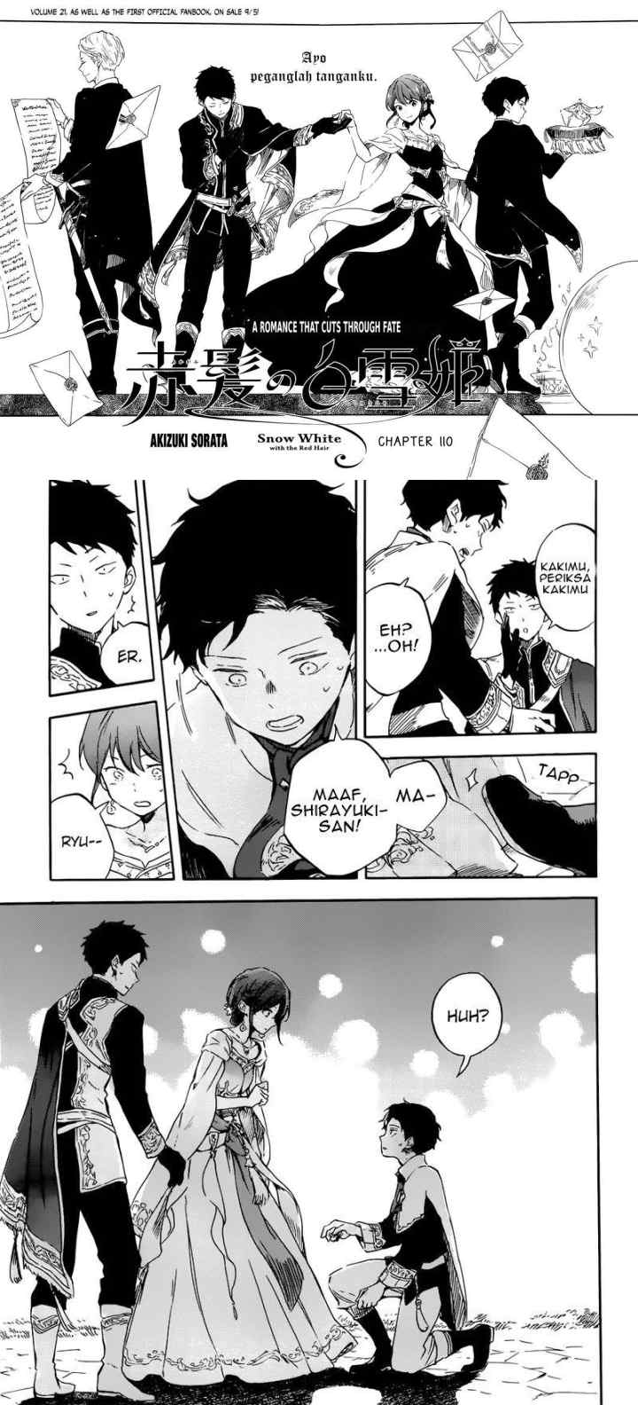Akagami no Shirayukihime chapter 110 halaman 13