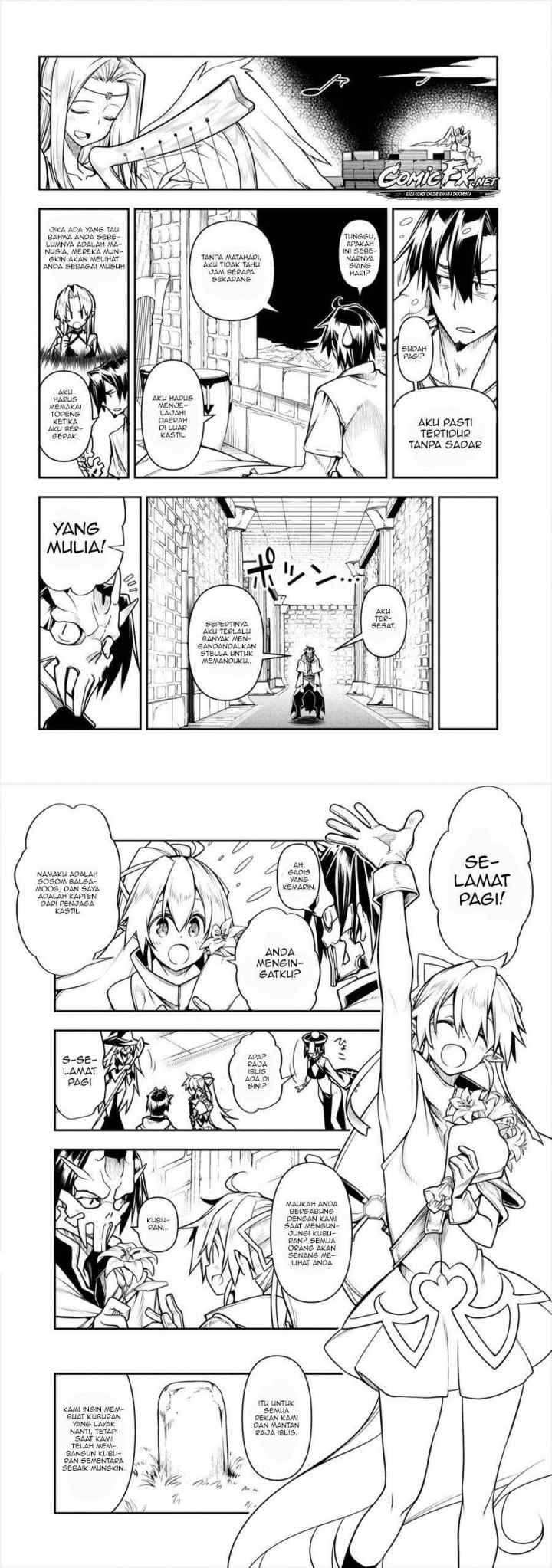 Manadeshi ni Uragirarete Shinda Ossan Yuusha, Shijou Saikyou no Maou Toshite Ikikaeru chapter 2.1 halaman 4