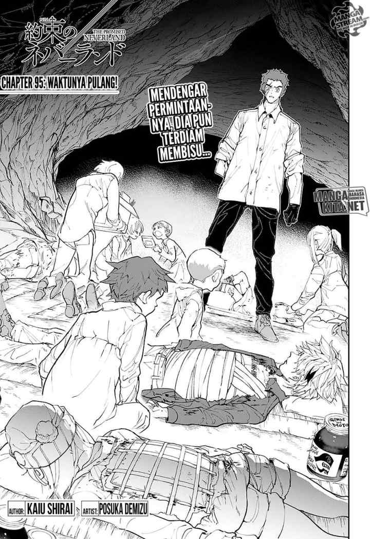 Yakusoku no Neverland chapter 95 halaman 4