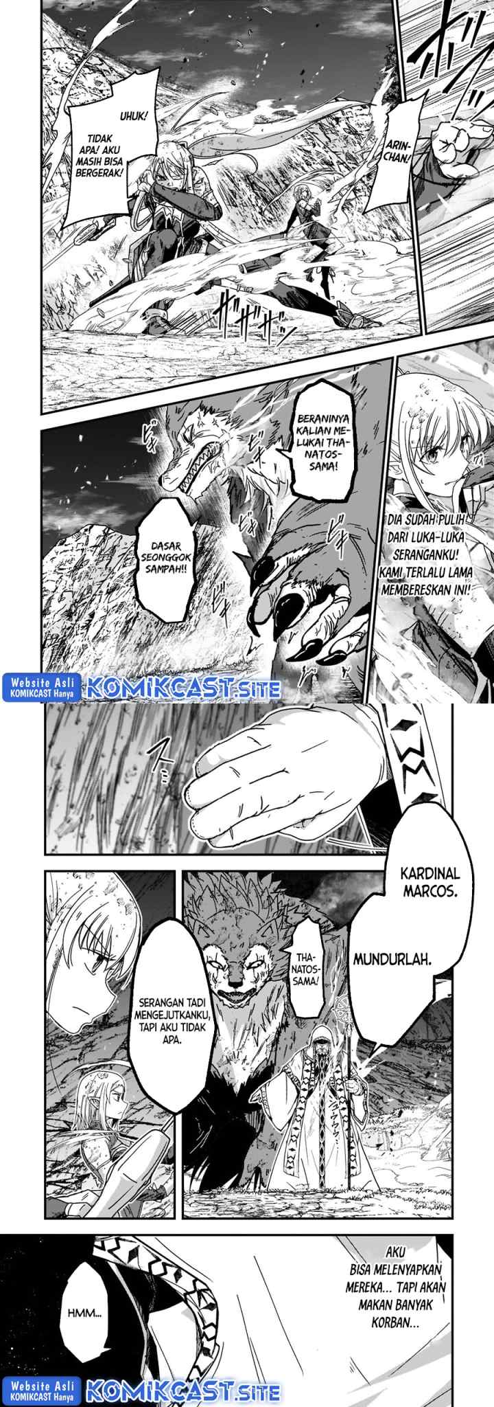 Gaikotsu Kishi-sama, Tadaima Isekai e Odekakechuu chapter 53 halaman 8