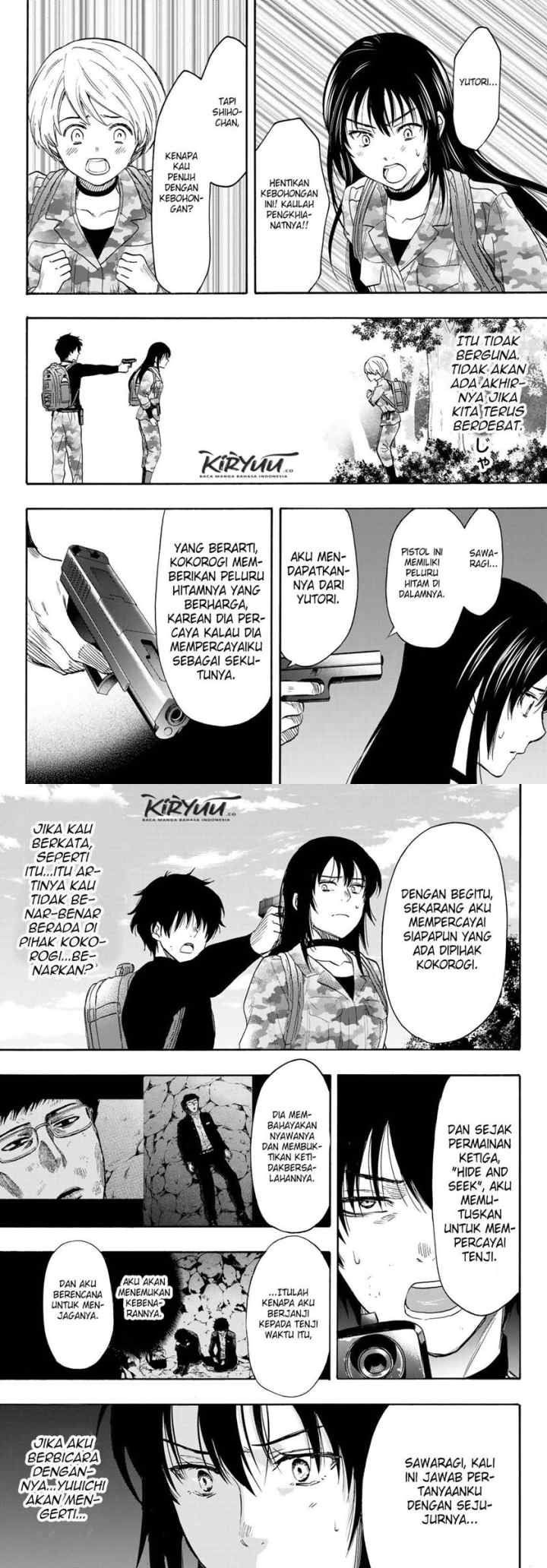 Tomodachi Game chapter 77 halaman 12