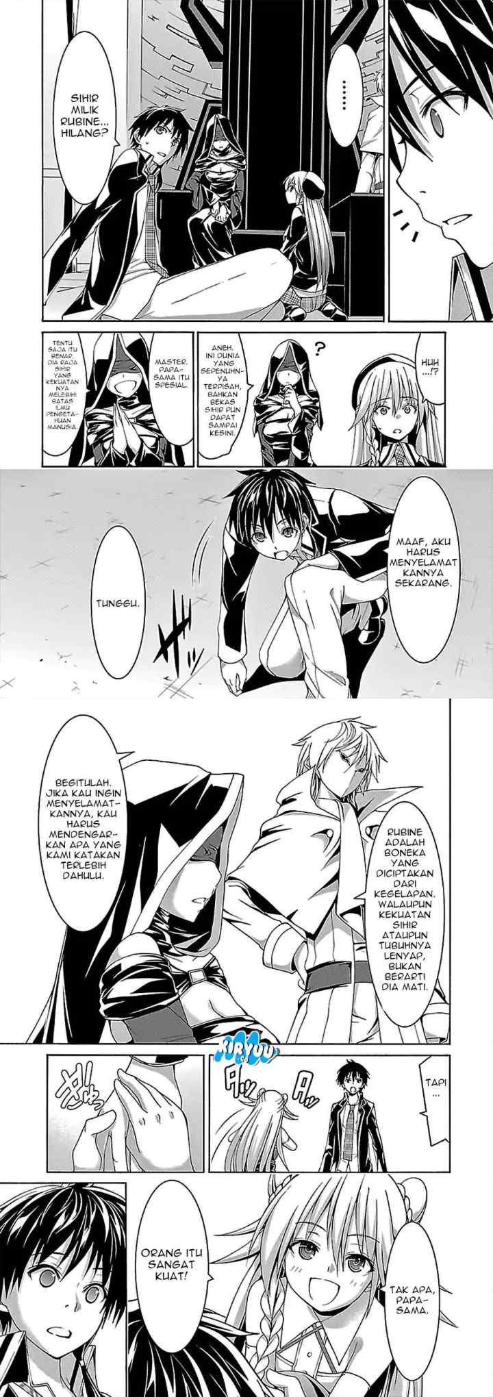Trinity Seven chapter 80 halaman 10