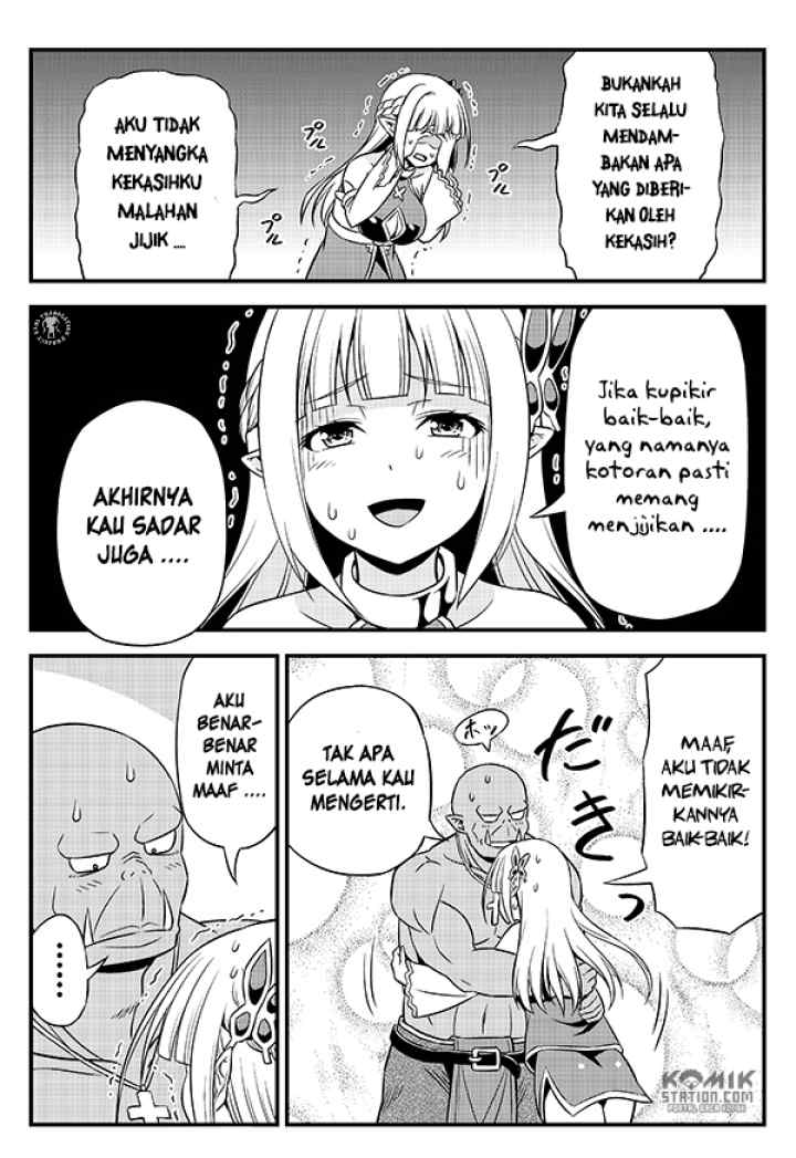 Hentai Elf to Majime Orc chapter 9.5 halaman 8
