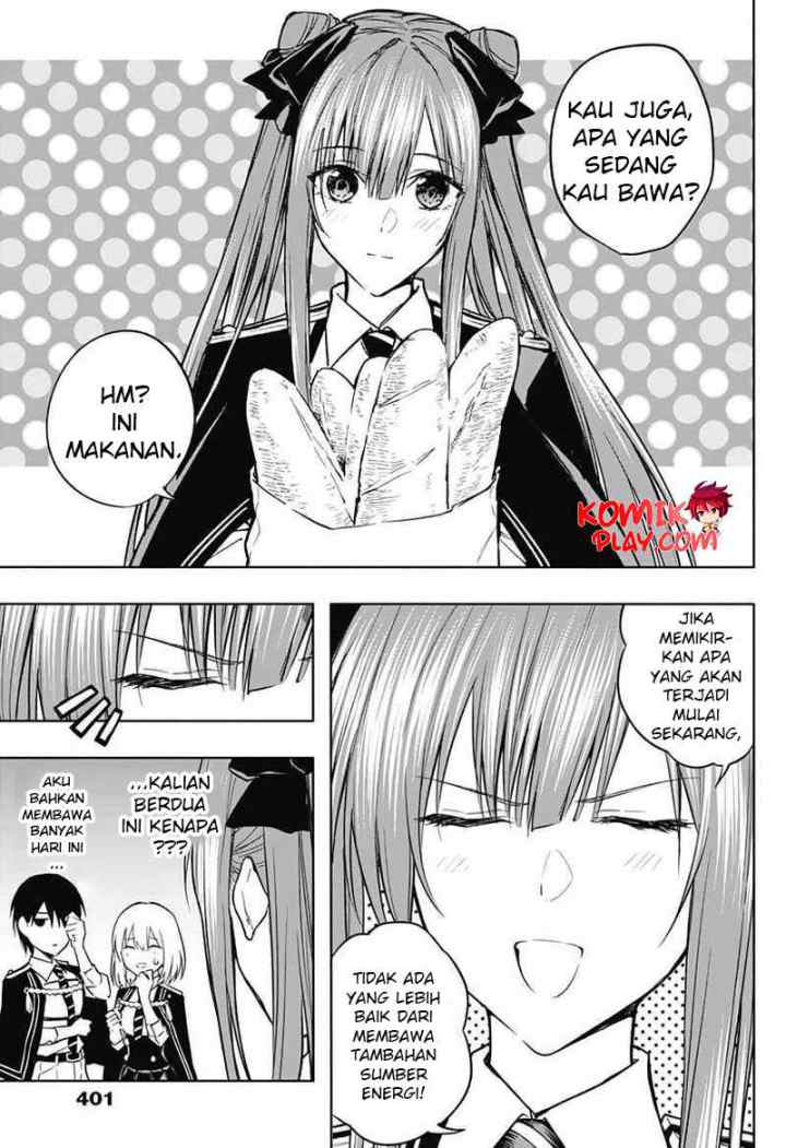 Ouritsu Mahou Gakuen no Saika Sei: Slum Agari no Saikyou Mahoushi, Kizoku darake no Gakuen de Musou suru chapter 35 halaman 10
