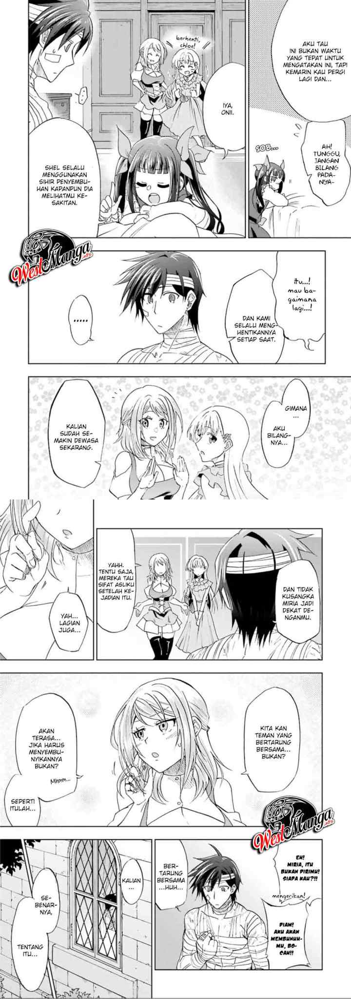 Ankoku Kishi no Ore desu Ga Saikyou no Seikishi wo Mezashimasu chapter 11 halaman 4
