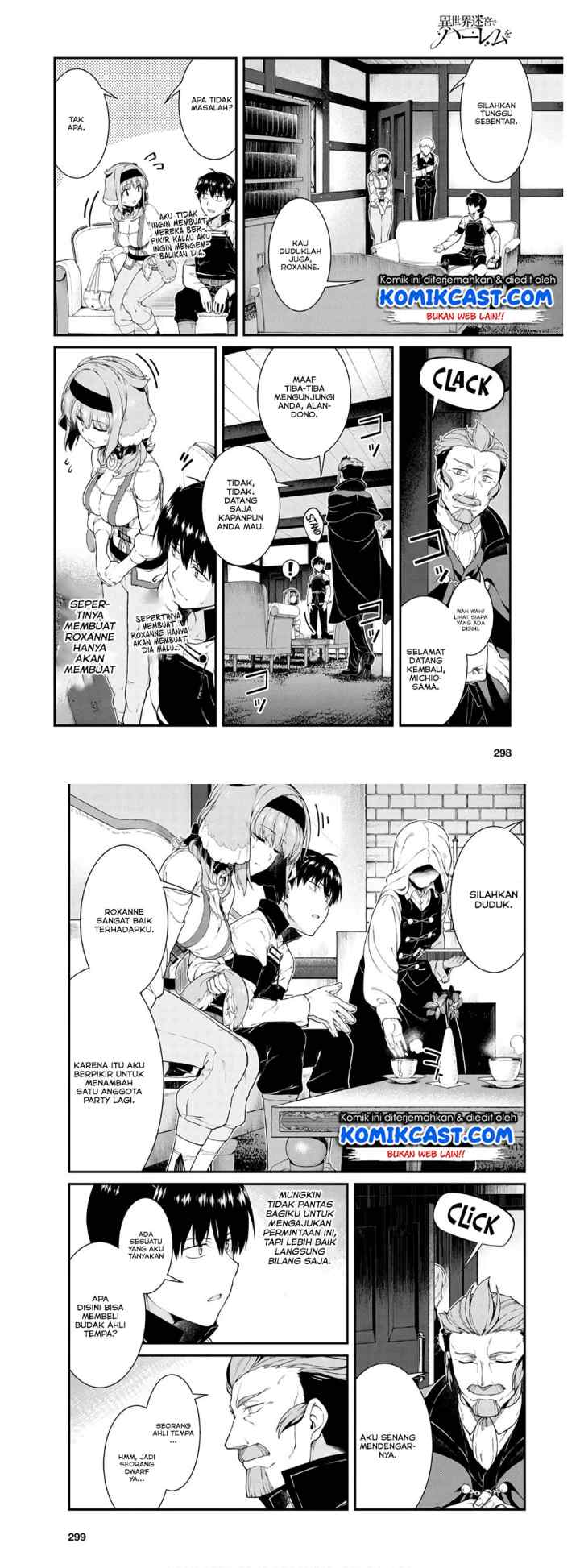 Isekai Meikyuu de Harem wo chapter 37 halaman 9