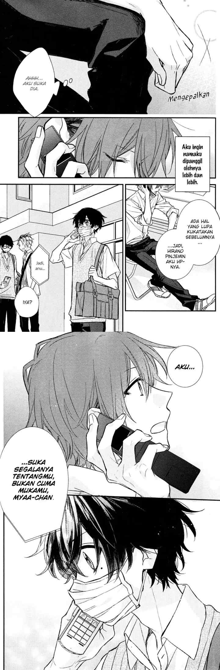 Sasaki to Miyano chapter 15 halaman 12