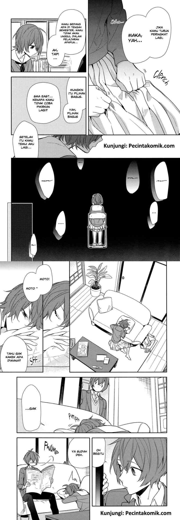 Horimiya chapter 91 halaman 4