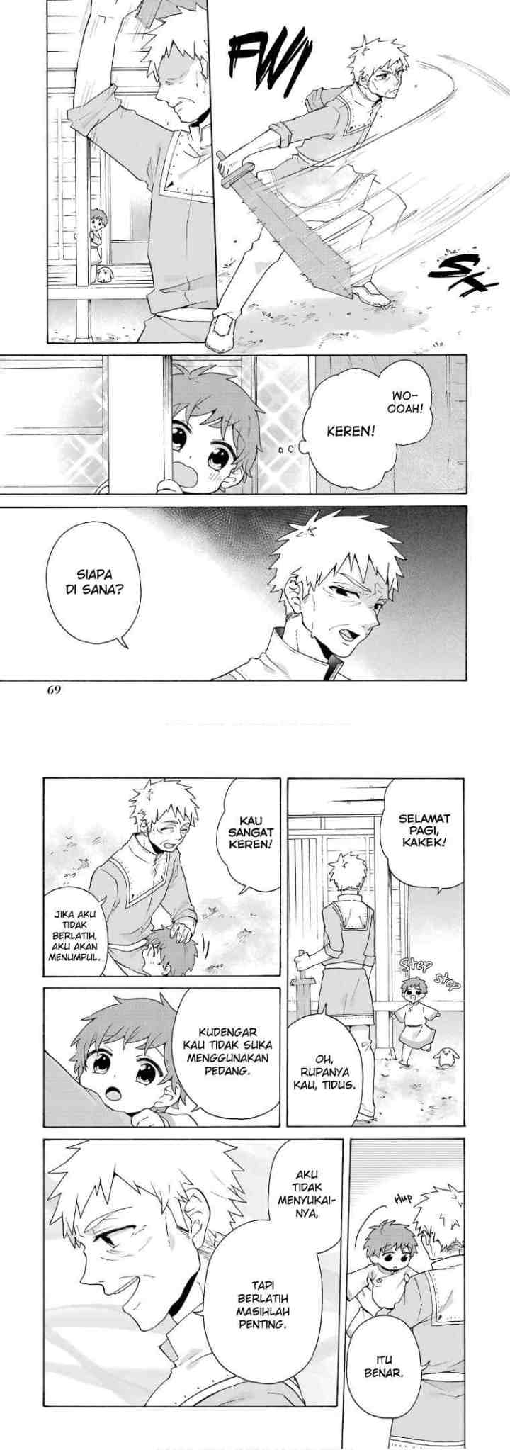 Tada Shiawasena Isekai Kazoku Seikatsu chapter 23 halaman 8