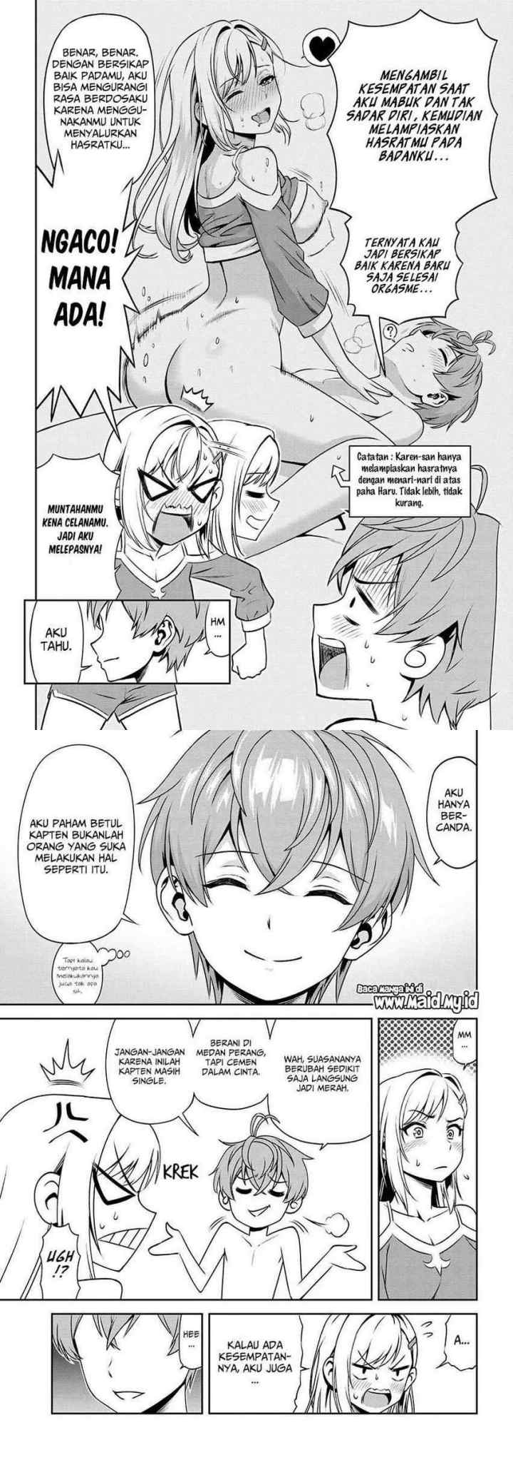 Toshiue Elite Onna Kishi Ga Boku No Mae De Dake Kawaii chapter 8.2 halaman 6