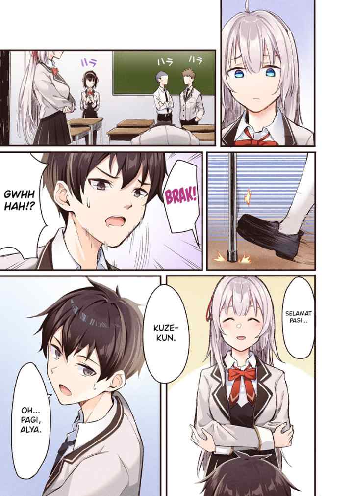 Tokidoki Bosotto Roshiago de Dereru Tonari no Alya-san chapter 0.1 halaman 5