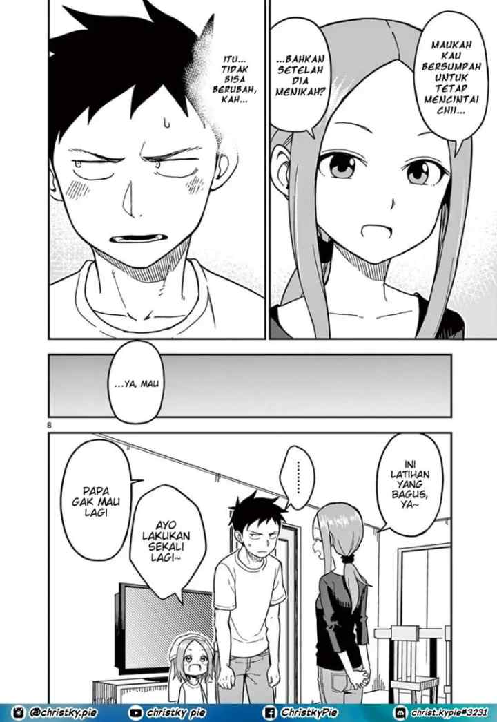 Karakai Jouzu no (Moto) Takagi-san chapter 139 halaman 8