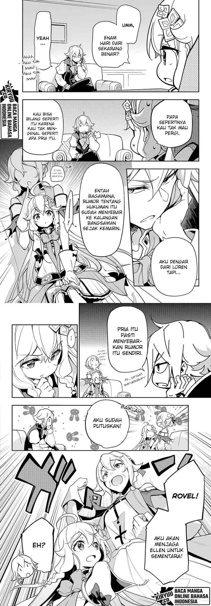Chichi wa Eiyuu Haha wa Seirei Musume no Watashi wa Tenseisha chapter 15 halaman 13