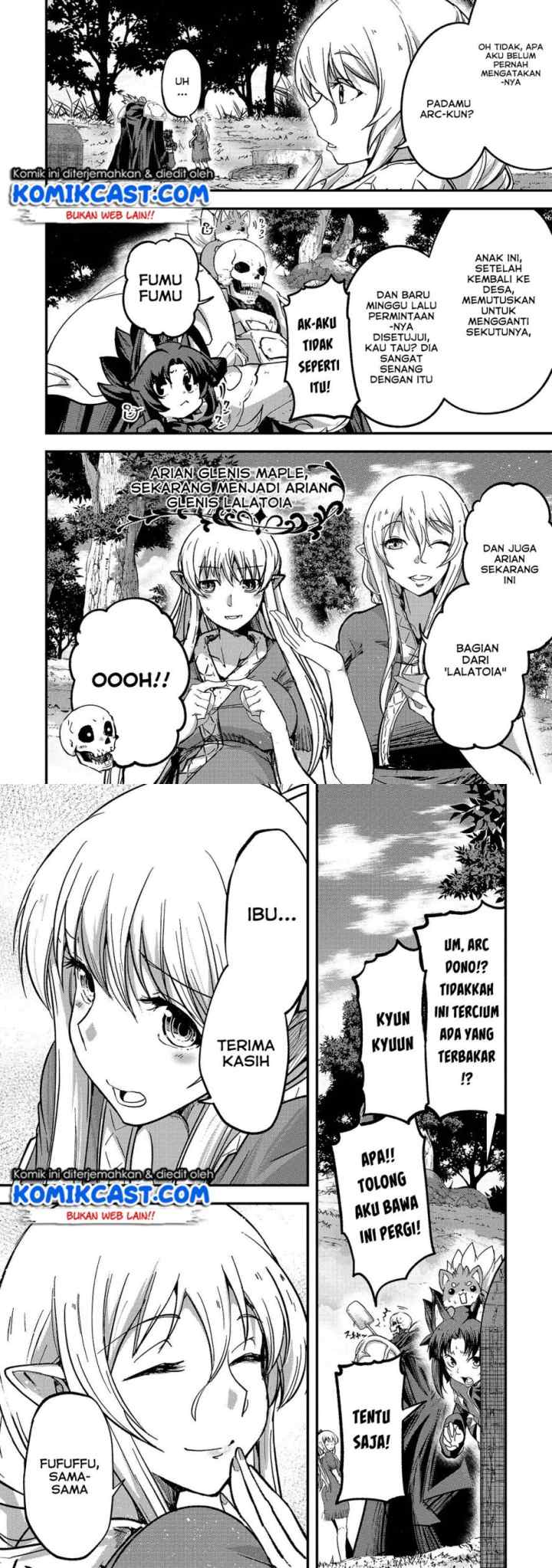 Gaikotsu Kishi-sama, Tadaima Isekai e Odekakechuu chapter 34 halaman 10