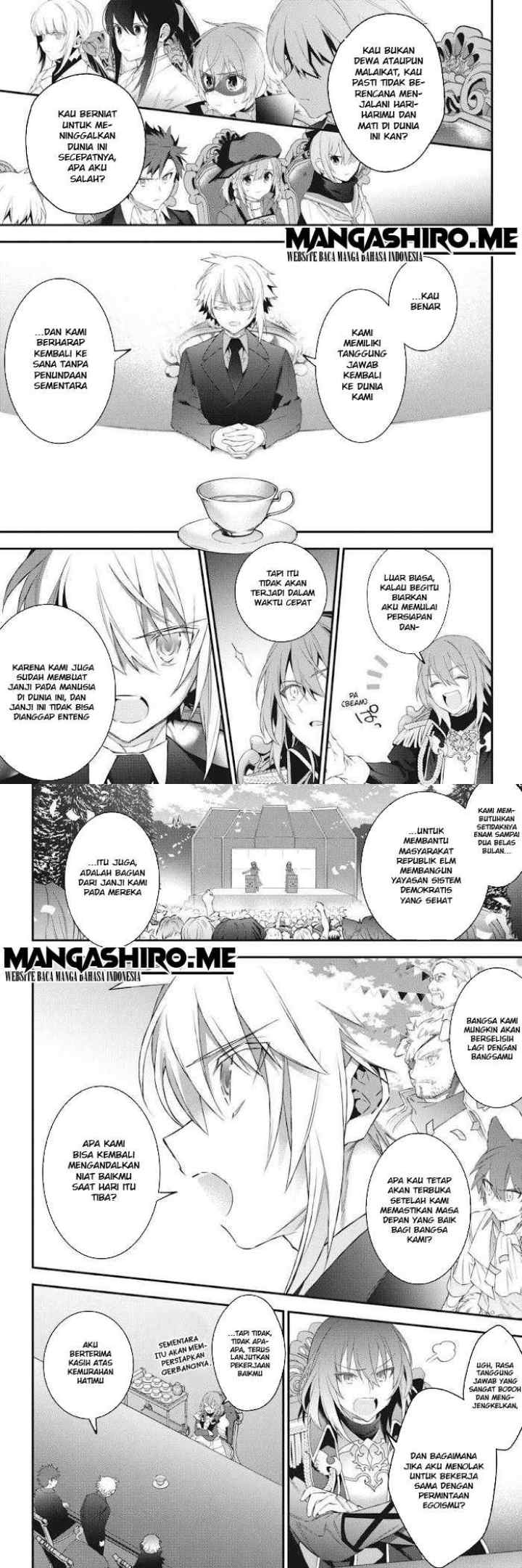 Choujin Koukousei-tachi wa Isekai demo Yoyuu de Ikinuku you desu! chapter 48 halaman 6