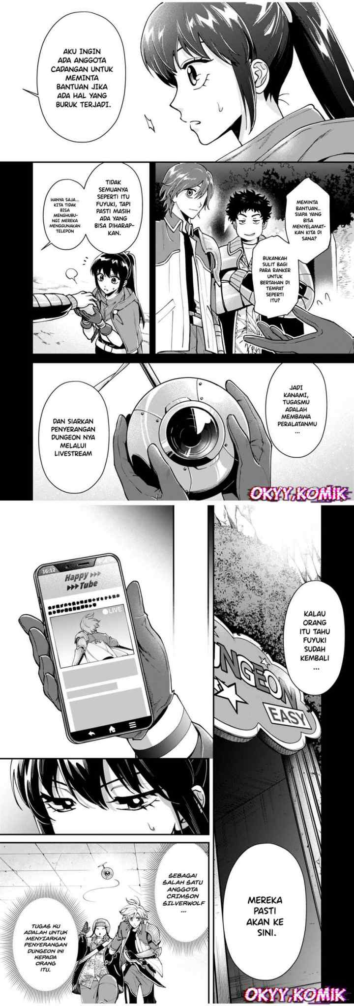 Moto Saikyou Kouryakusha, Nozomanu Dungeon Haishin de Musou shite Shimasu chapter 5 halaman 5