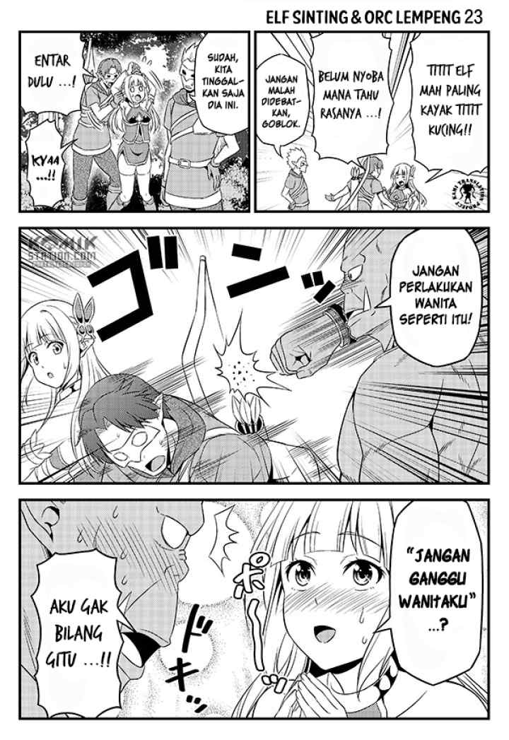 Hentai Elf to Majime Orc chapter 3 halaman 9