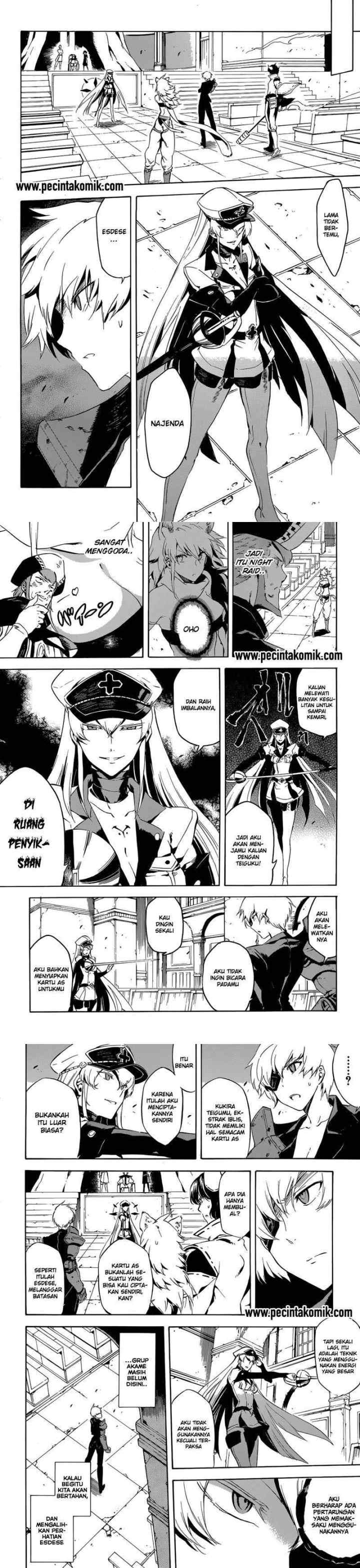 Akame ga Kill! chapter 42 halaman 9