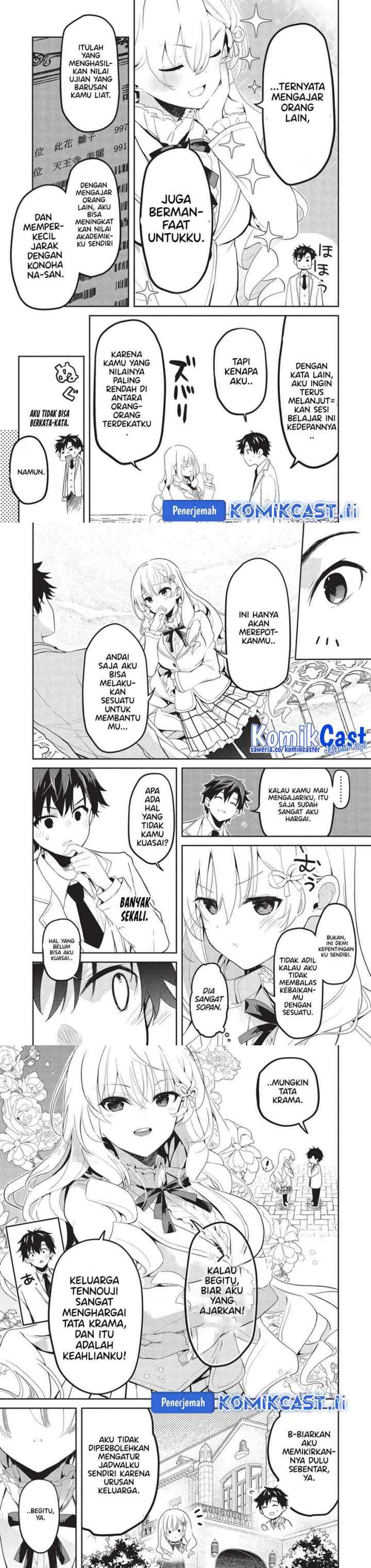 Saijo no Osewa ~Takane no Hana Darakena Meimon Kou de, Gakuin Ichi no Ojou-sama (Seikatsu Noryoku Kaimu) o Kagenagara Osewa suru Koto ni Narimashita~ chapter 24 halaman 18