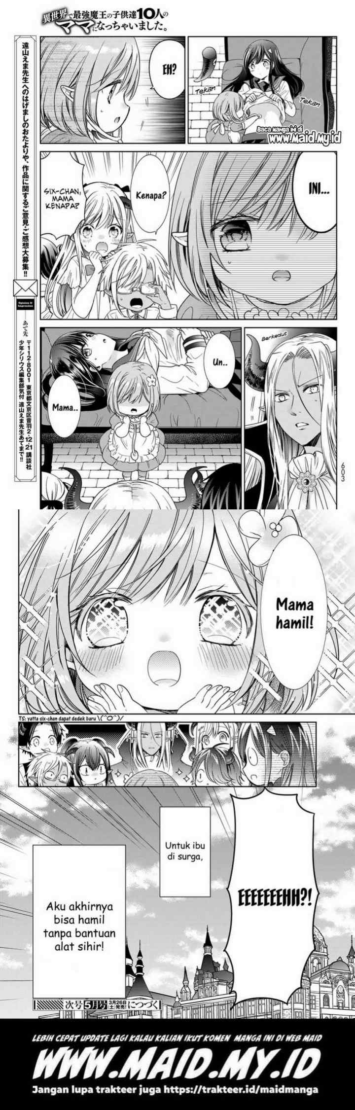 Isekai de Saikyo Mao no Kodomotachi no Mama ni Natchaimashita chapter 26 halaman 18