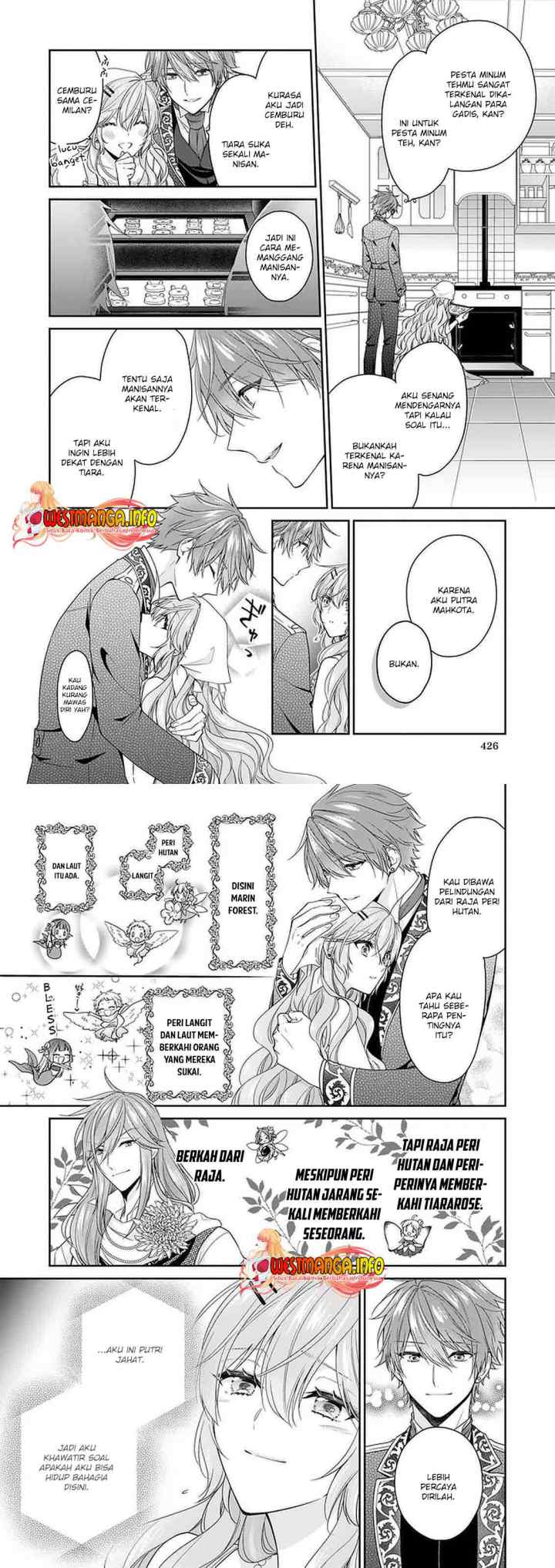 Akuyaku Reijou wa Ringoku no Outaishi ni Dekiai sareru chapter 25 halaman 10