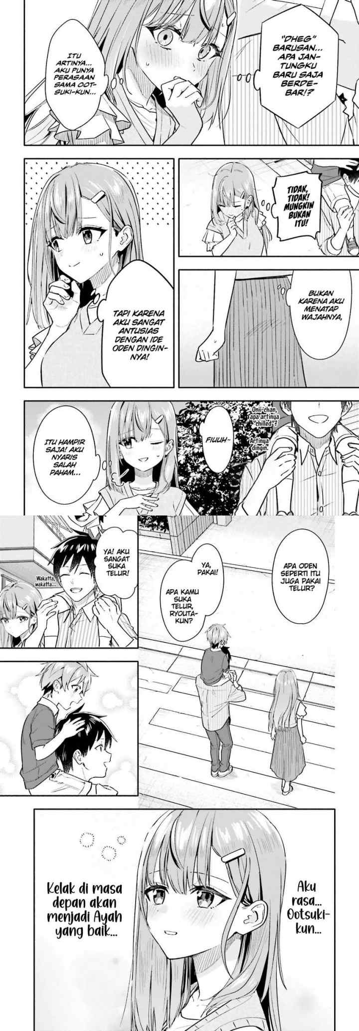 Kajidaikou no Arbeit wo Hajimetara Gakuen Ichi no Bishoujo no Kazoku ni Kiniirarechaimashita chapter 7.2 halaman 4