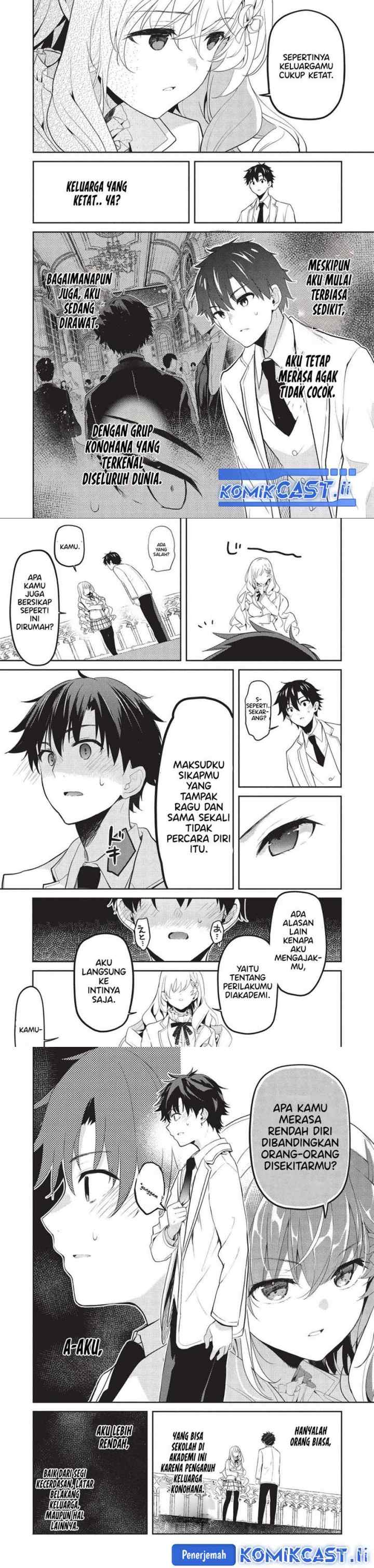Saijo no Osewa ~Takane no Hana Darakena Meimon Kou de, Gakuin Ichi no Ojou-sama (Seikatsu Noryoku Kaimu) o Kagenagara Osewa suru Koto ni Narimashita~ chapter 24 halaman 9