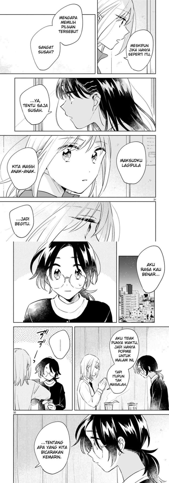 Haru to Midori chapter 13.2 halaman 7