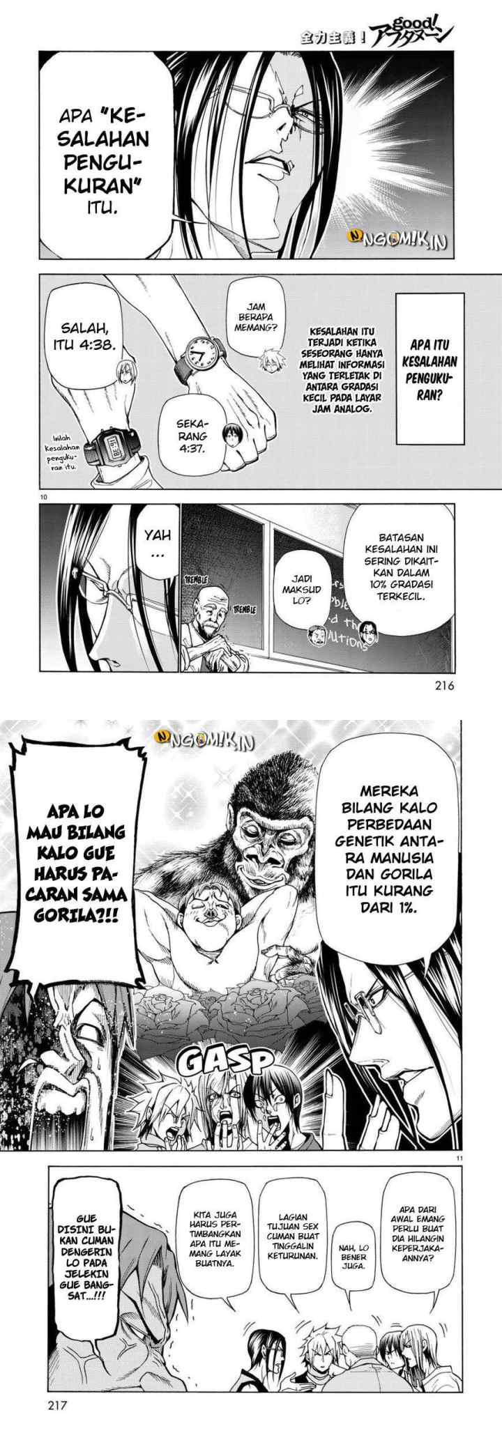 Grand Blue chapter 36.5 halaman 6