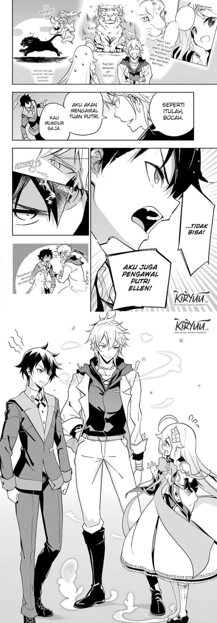 Chichi wa Eiyuu Haha wa Seirei Musume no Watashi wa Tenseisha chapter 25 halaman 14