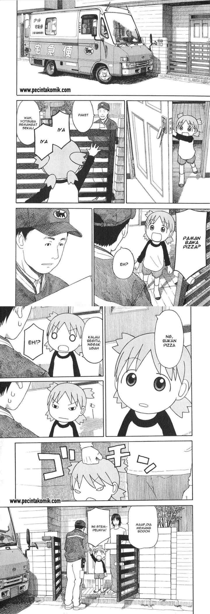 Yotsuba to! chapter 71 halaman 9