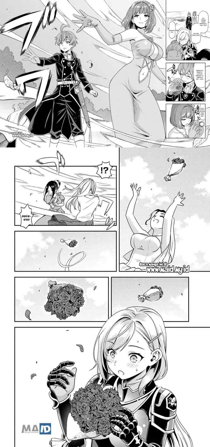 Toshiue Elite Onna Kishi Ga Boku No Mae De Dake Kawaii chapter 3.2 halaman 9