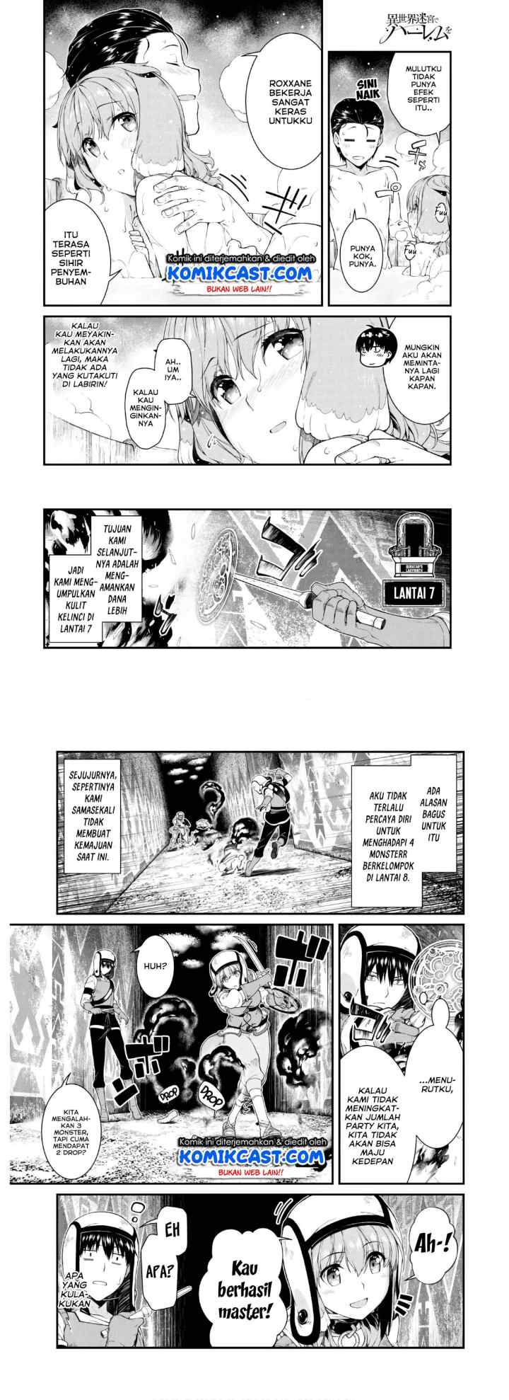 Isekai Meikyuu de Harem wo chapter 36 halaman 10