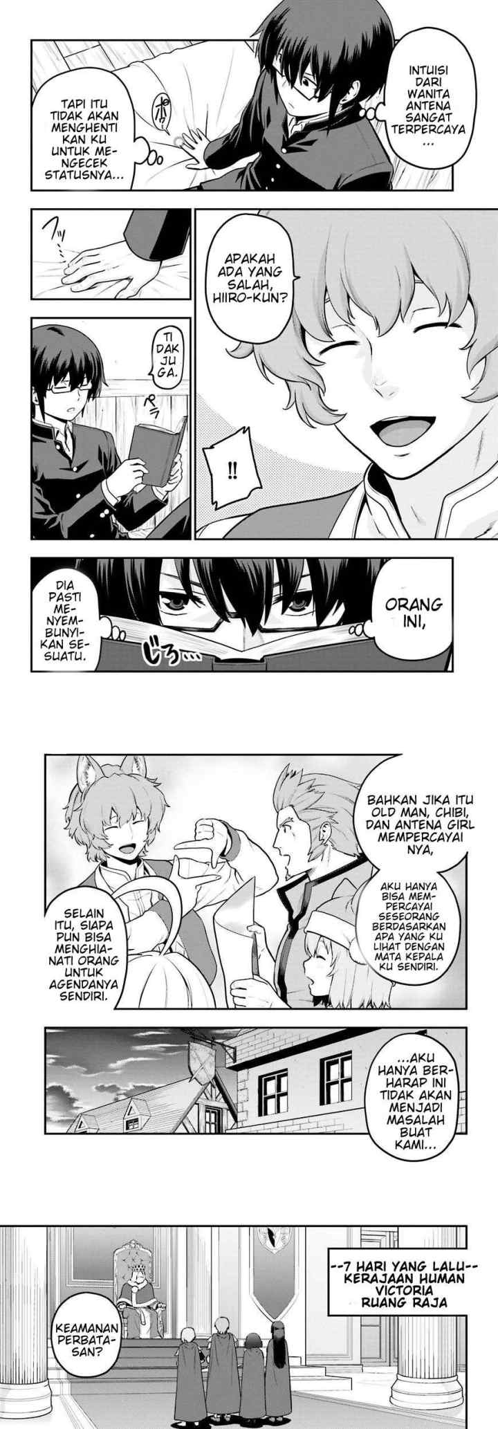 Konjiki no Moji Tsukai: Yuusha Yonin ni Makikomareta Unique Cheat chapter 17 halaman 15